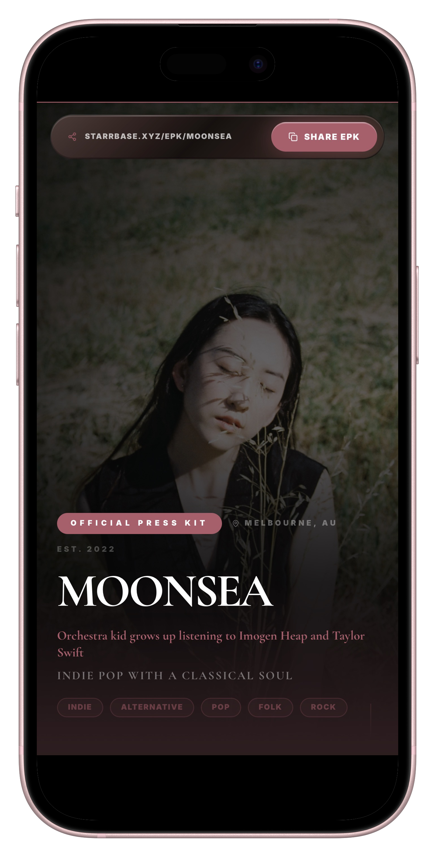 Moonsea StarrBase press kit